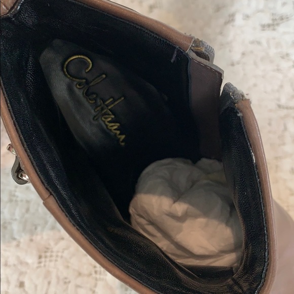 Cole Haan & Nike Air Leather 3" Heel Booties - Picture 13 of 16